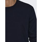 Pullover - Navy - Viscose 78% - Polyester 22%