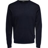 Pullover - Navy - Viscose 78% - Polyester 22%