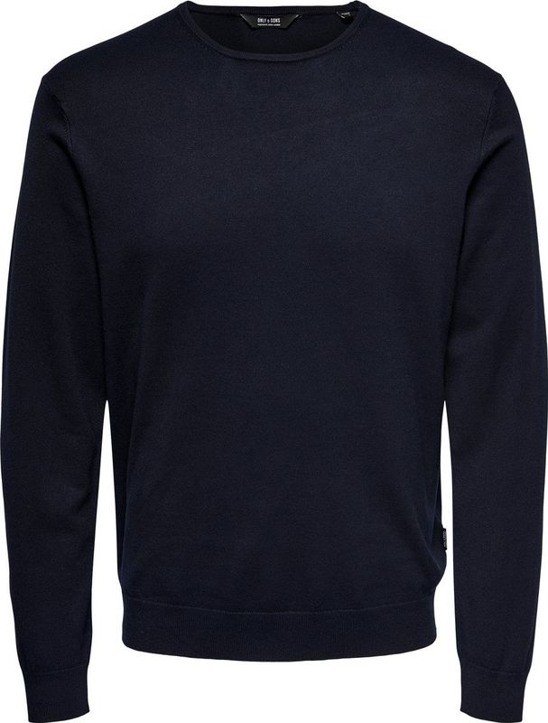 Pullover - Navy - Viscose 78% - Polyester 22%