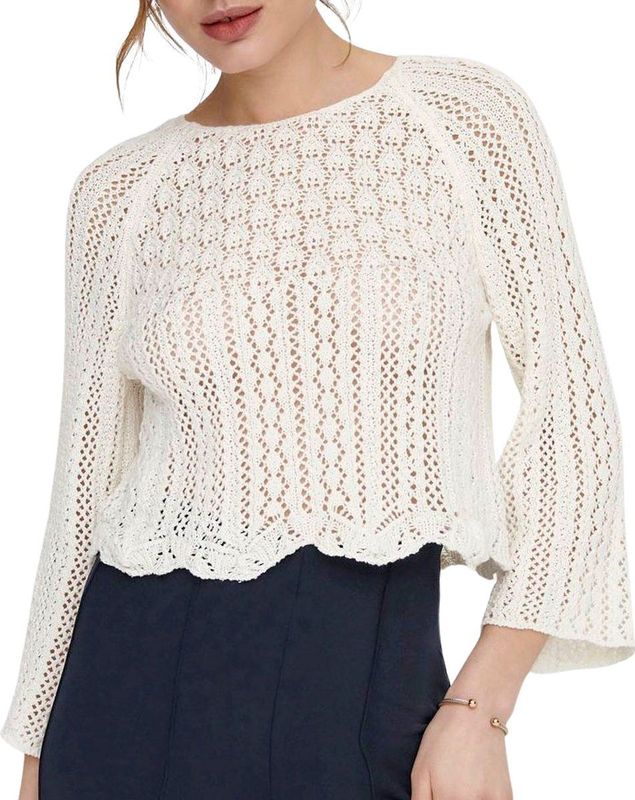 Only Nola Life 3/4 Knit Trui Dames