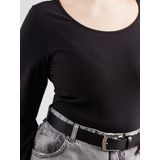 Shirt - Paxi - Effen - Jersey - Lange Mouw - Slanke Pasvorm