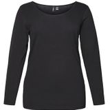 Shirt - Paxi - Effen - Jersey - Lange Mouw - Slanke Pasvorm