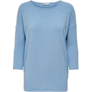 T-shirt - O-hals - 3/4 Mouwen - Losse Pasvorm - Polyester