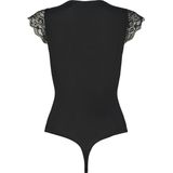 Pieces - Aansluitende Kanten Body - Zwart - 85% Polyamide, 15% Elastane