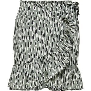 ONLY - ONLOLIVIA Wikkelrok - Multicolor - Stretchy Stof