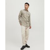 Jack & Jones - Overhemd - Beige - Katoen