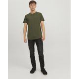 Jack & Jones Rundhalsshirt "JJEBASHER TEE O-NECK SS NOOS", mit Rundhalsausschnitt