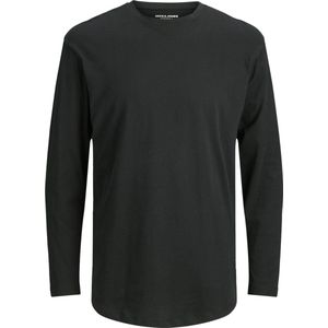Jack & Jones - Ronde Hals Langemouwen - Knitwear - Zwart - Katoen