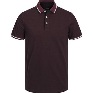 Overhemd - Geruit - Bordeaux/Navy - 100% Katoen - Lange Mouwen