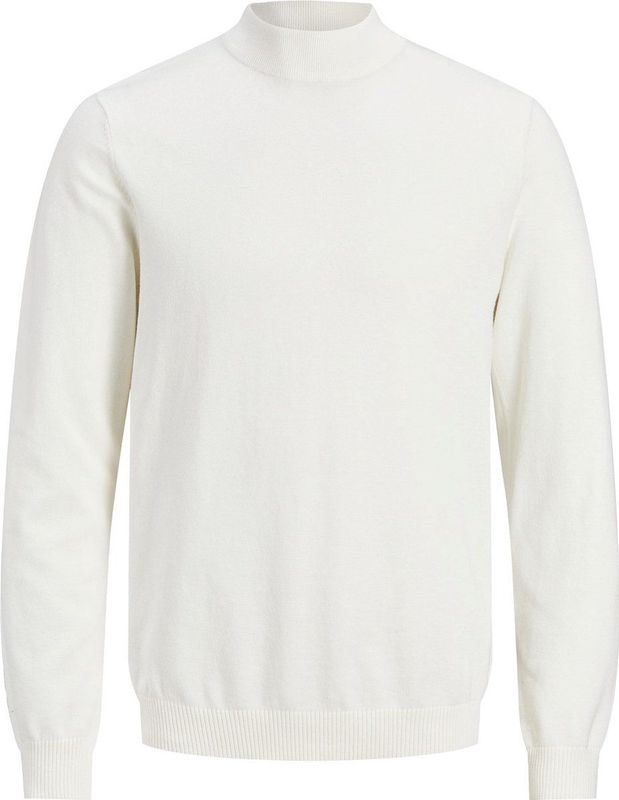 JACK & JONES - Pullover - Offwit - Katoen - Structuur Breisel