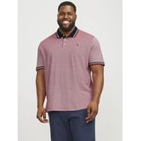 Jack&Jones - Poloshirt - Rood - Katoen