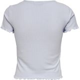 ONLY ONLEMMA SHORT TOP NOOS T-Shirt - Korte Mouwen - Ronde Hals - Stretchy Stof