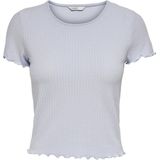 ONLY ONLEMMA SHORT TOP NOOS T-Shirt - Korte Mouwen - Ronde Hals - Stretchy Stof