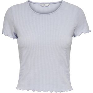 ONLY ONLEMMA SHORT TOP NOOS T-Shirt - Korte Mouwen - Ronde Hals - Stretchy Stof