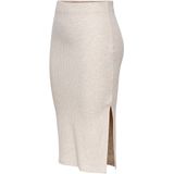 ONLY - Onlemma Slit - Damesrok - Pierre Pumice / Melange