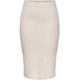 ONLY - Onlemma Slit - Damesrok - Pierre Pumice / Melange