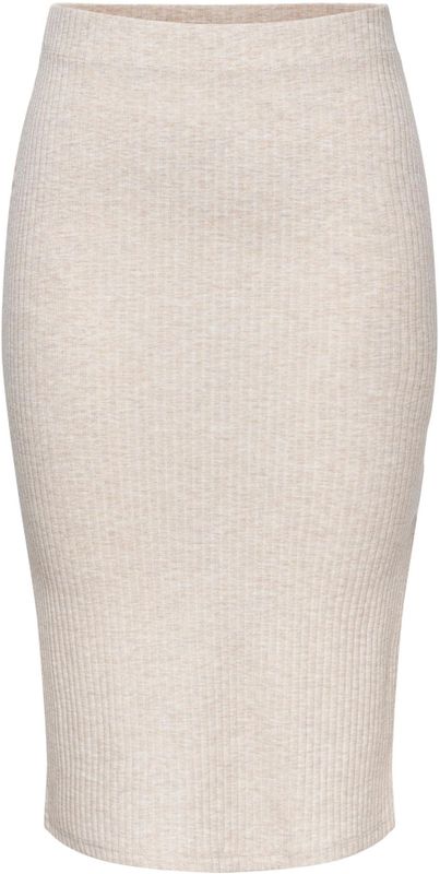 ONLY - Onlemma Slit - Damesrok - Pierre Pumice / Melange