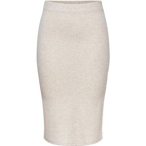 ONLY - Onlemma Slit - Damesrok - Pierre Pumice / Melange