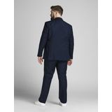 Blazer - Broek - Blauw - Polyester Viscose Elastaan