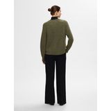 Selected Lulu Short Cardigan Groen Vrouw