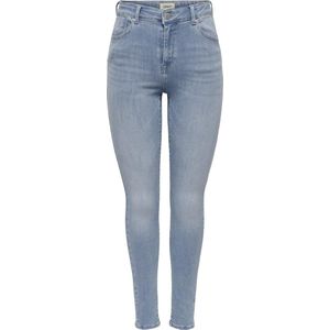 Only - Damesjeans - Special Bright Blue Denim - Skinny Fit - Regular Waist