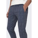 Only & Sons - Slim-chinobroek - Verschillende Kleuren - 64% Viscose/31% Polyester/5% Elastaan