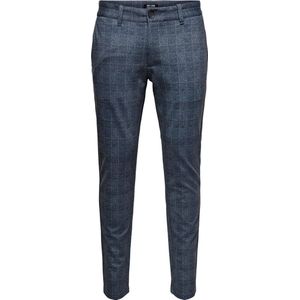 Only & Sons - Slim-chinobroek - Verschillende Kleuren - 64% Viscose/31% Polyester/5% Elastaan