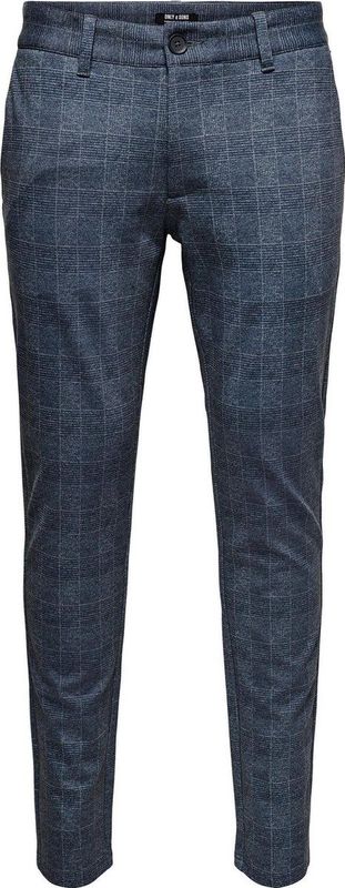 Only & Sons - Slim-chinobroek - Verschillende Kleuren - 64% Viscose/31% Polyester/5% Elastaan