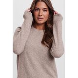 Gebreid - Mini-Jurk - Zacht - Rekbaar - Ribdetails