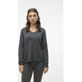 Vmcrewlefile - Gebreide Pullover - V-Hals - Lange Mouwen - Loose Fit