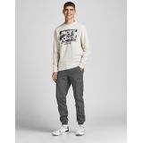 JACK & JONES Marco Joe Cuffed loose fit - heren cargo broek - donkergrijs