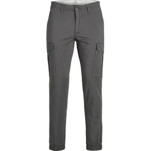 JACK & JONES Marco Joe Cuffed loose fit - heren cargo broek - donkergrijs