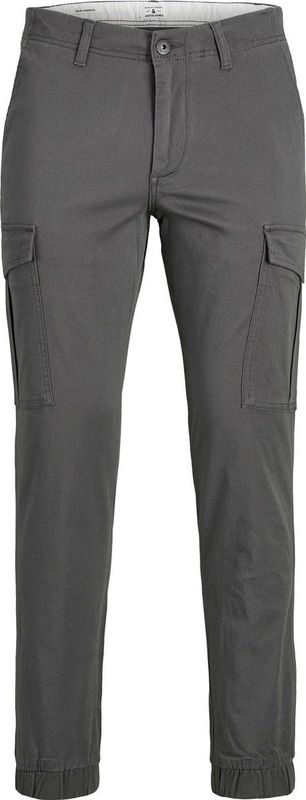 JACK & JONES Marco Joe Cuffed loose fit - heren cargo broek - donkergrijs