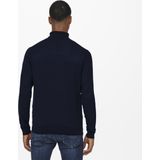 Only & Sons Trui Onswyler Life Roll Neck Knit Noos 22020879 Dark Navy Mannen