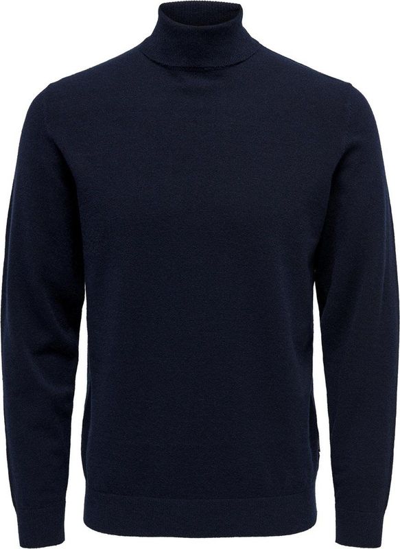 Only & Sons Trui Onswyler Life Roll Neck Knit Noos 22020879 Dark Navy Mannen