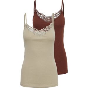 Only Damen Kira Tops Mehrfarbig
