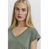 Gilet - Gebreid - V-Hals - Korte Mouwen - Relaxed Fit