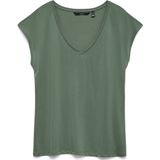 Gilet - Gebreid - V-Hals - Korte Mouwen - Relaxed Fit