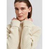 Selected Femme Selma Ls Knit Pullover B Truien & vesten Beige