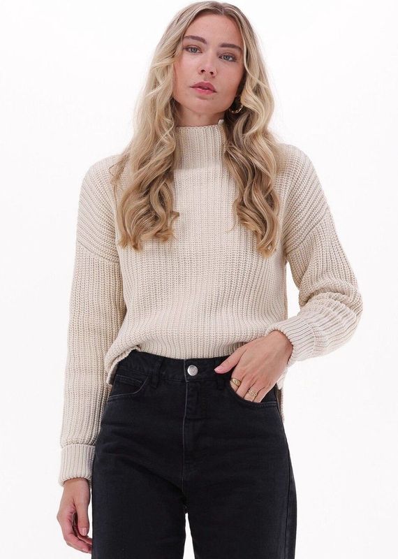 Selected Femme Selma Ls Knit Pullover B Truien & vesten Beige