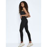 Noisy May - Slim Fit Jeans - Zwart - Denim - 5-Pocket - Destroyed Details