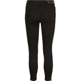 Noisy May - Slim Fit Jeans - Zwart - Denim - 5-Pocket - Destroyed Details