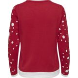 JDY - Gebreide Pullover - Groen - O-hals - Lange Mouwen