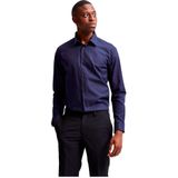 Selected - Ethan Classic Slim Overhemd - Zwart - 100% BCI-katoen