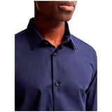 Selected - Ethan Classic Slim Overhemd - Zwart - 100% BCI-katoen