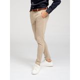 TeeShoppen - Performance Pants™ - Broeken - Khaki - Slim Fit