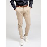 TeeShoppen - Performance Pants™ - Broeken - Khaki - Slim Fit
