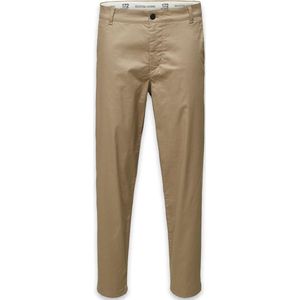 SELECTED HOMME witte broek voor heren, Chinchilla, 29W / 32L