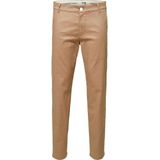 SELECTED Buckley 175 Flex Slim Een Broek - Heren - Chinchilla