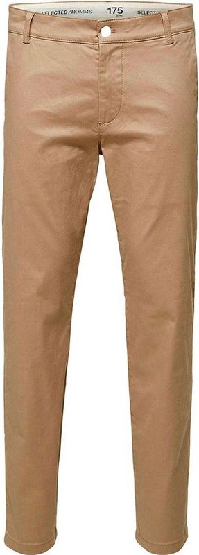 SELECTED Buckley 175 Flex Slim Een Broek - Heren - Chinchilla
